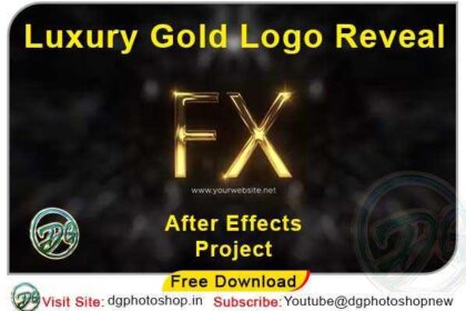 Luxury Gold Logo Reveal