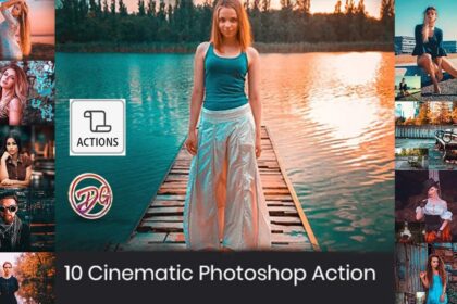 10 Cinematic Color Grading Effects With Photoshop Action