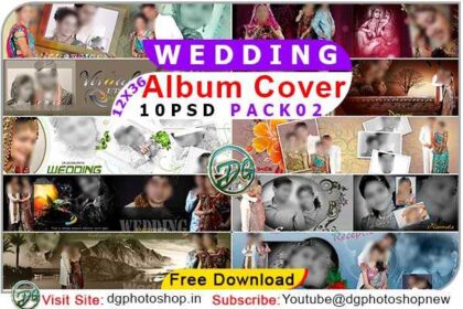 12x36 Wedding Album Covrs PSD Pack 02 dgpik