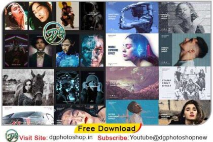 20 Awesome Photo Effects Premium Templates for Photoshop dgpik