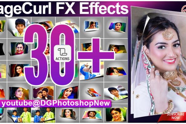 31 PageCurl FX Photoshop Action