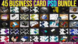 45 Business Card PSD Bundle