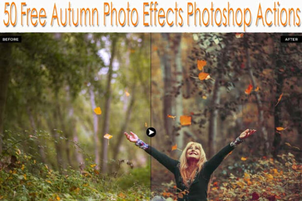 50 Free Autumn Photo Effects Photoshop Actions (1)