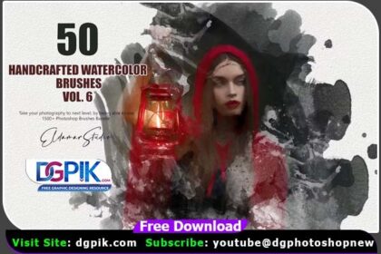 50 Handcrafted Watercolor Brushes
