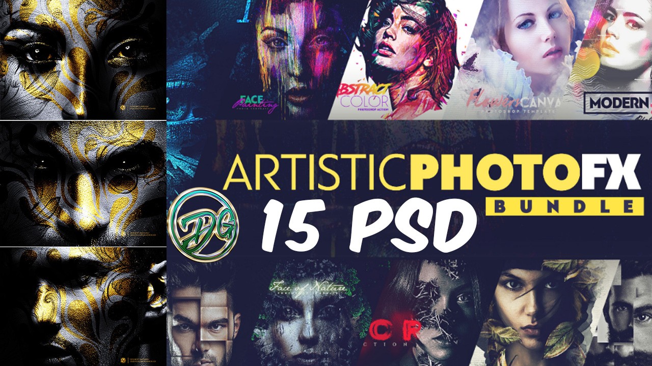 Artistic Photo FX PSD Bundle Free