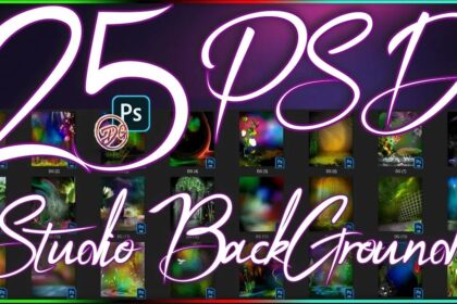 Best 25 Studio Background in PSD Free