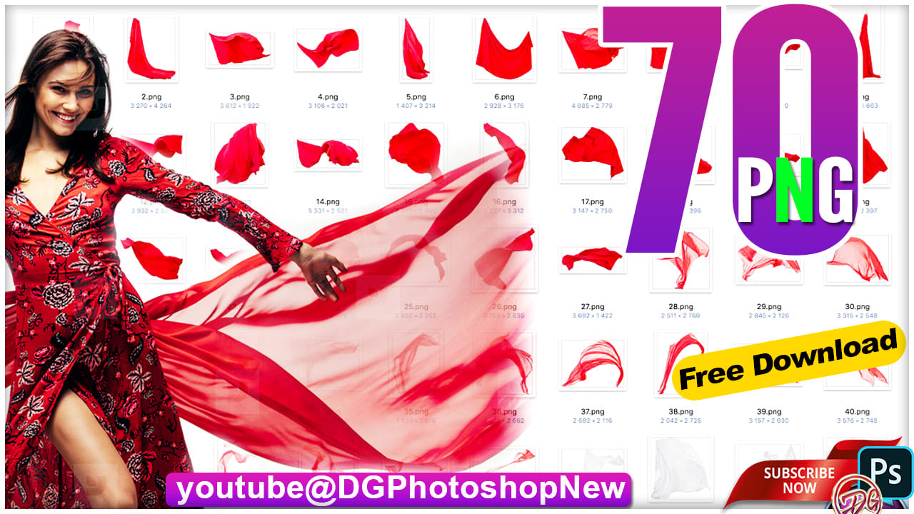Best 70 Flying Fabric Overlays Png