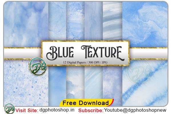 Blue Texture Watercolor Background dgpik