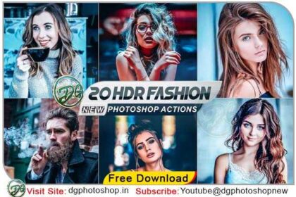 Fashion HDR Photoshop Action dgpik