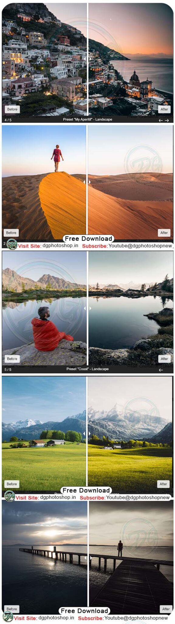 Landscape Effect Your Photos With Preset Power DGPik