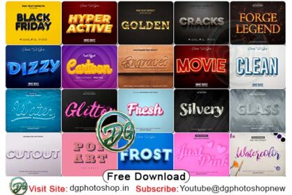 Free Photoshop Layer Styles Psd Mockups