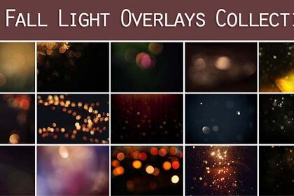 15 Fall Light Overlays Collection Free Download