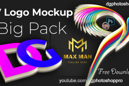 17 Logo Mockup Bundle PSD