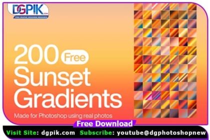 200 Sunset Effect Photoshop Gradients