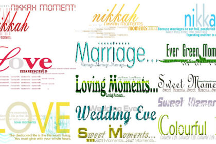 45 PNG Text For Wedding Album And Pics Editing Download (2)