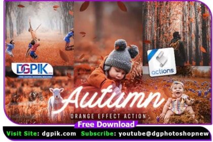 Autumn Unique Effect Photoshop Action Free