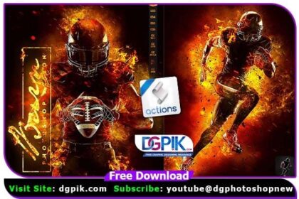 Burn Effect Photoshop Action