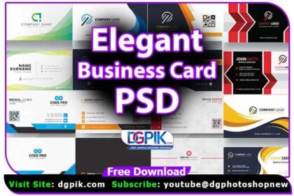 Elegant Business Card PSD Free