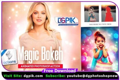 Magic Bokeh - Animated Photoshop Action