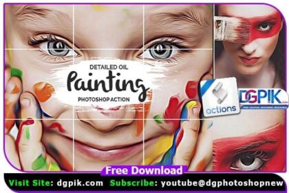 Oil Painting Photoshop Action