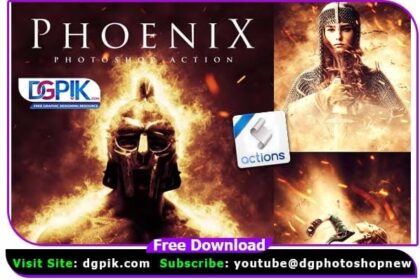 Phoenix Effect CS4+ Photoshop Action Free