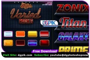 Photoshop Text Styles Pack 4