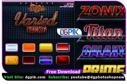 Photoshop Text Styles Pack 4