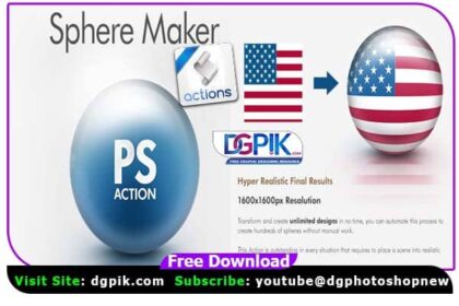Sphere Maker Photoshop Action