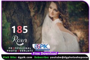 185 Rain Photo Overlays