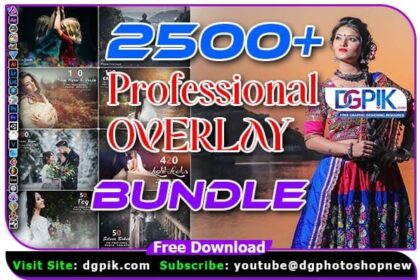 2500+ Professional Photo Overlays Bundle Free Download