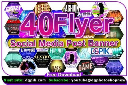 40 Flyer Social Media Post Banner Free