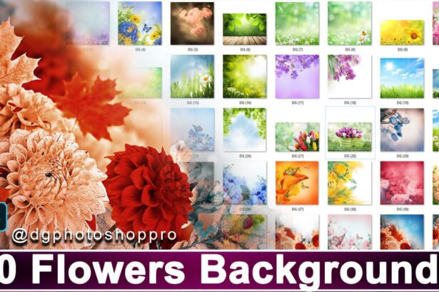 50 Flowers Backgrounds Free