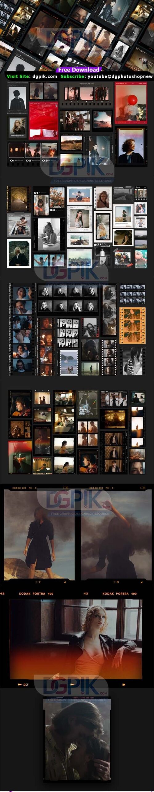 70 Film Photo Frames