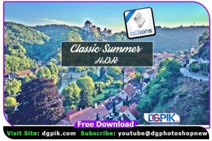 Classic Summer HDR 4 Photoshop Actions