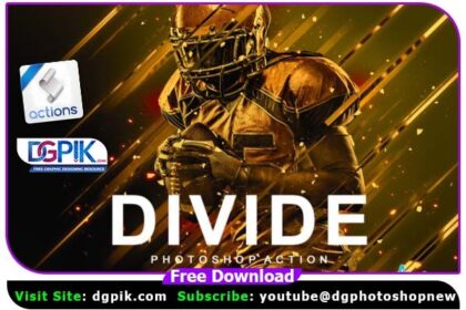 Divide Photoshop Action