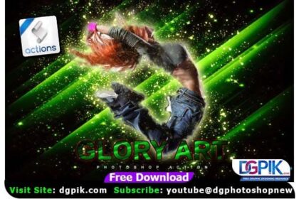 Glory Art Photo Effect Photoshop Action