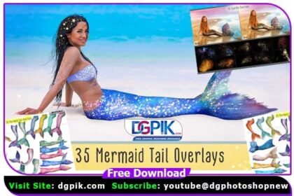 Mermaid Tail Overlays Free