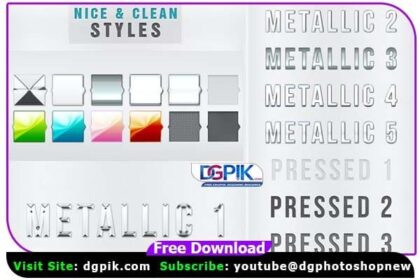 Nice and Clean Photoshop Text Styles