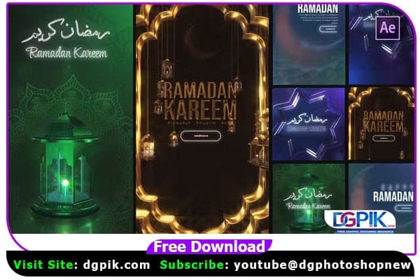 Ramadan Stories Pack After Effect Project