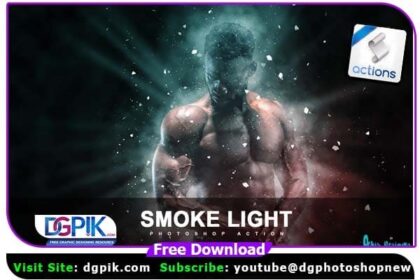 Smoke Light Photo Effect Photoshop Action