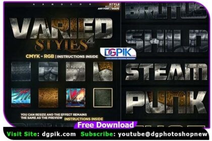 Super Photoshop Text Styles Pack 8