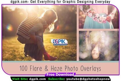 100 Sun Flare & Haze Overlays