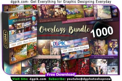 1000 Photo Overlays Bundle Free