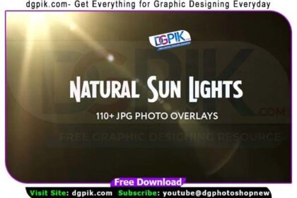 110+ Natural Sunlight Photo Overlays