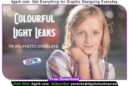 119 Colorful Light Leaks Photo Overlays