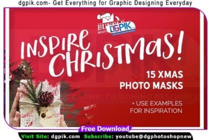15 Christmas Photo Masks