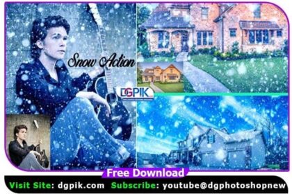 15 Snow Photoshop Action Vol 1