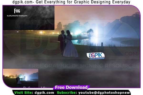 16 Fog Photo Overlays
