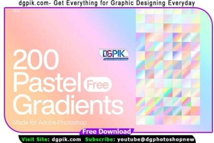 200 Pastel Photoshop Gradients