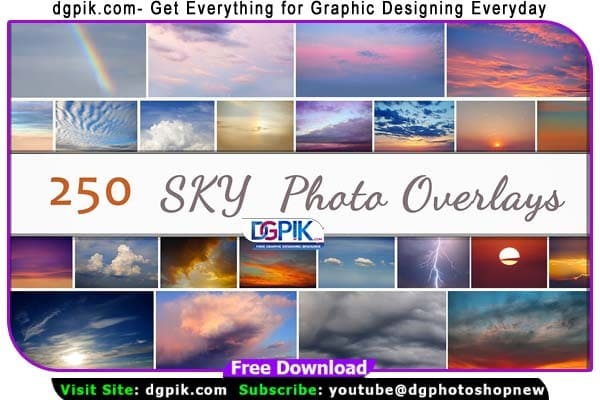 250 Sky Photo Overlays